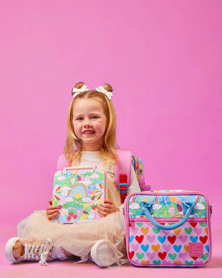 Somewhere Co. lifestyle accessories and cooler bags in vibrant prints – available at Pink Poppies Living Creatively, Stanthorpe boutique