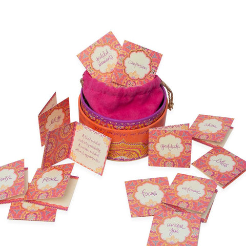 Intrinsic Intuition Cards For Mindfulness - Pink Poppies 
