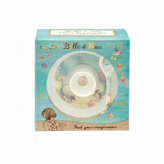 Belle & Boo – Mermaid Egg-cup Breakfast Set 3pc Set