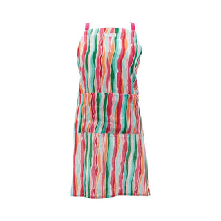 Annabel Trends Apron Linen Sherbet Ribbons Jh