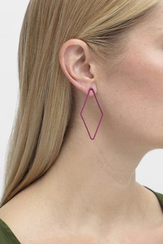 Elk Earrings Tigg - Pink Poppies 