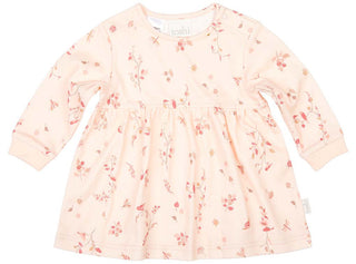 Toshi Knit Dress Ls Clas Arcadia - Pink Poppies