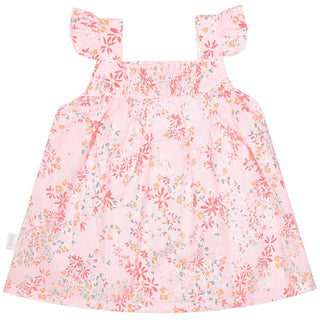 Toshi Baby Dress Athena Blossom - Pink Poppies