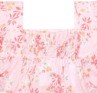 Toshi Baby Dress Athena Blossom - Pink Poppies