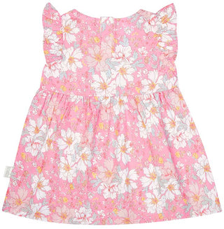 Toshi Baby Dress Yasmin Honeysuckle - Pink Poppies