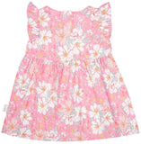 Toshi Baby Dress Yasmin Honeysuckle - Pink Poppies 
