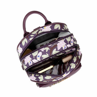 Vendula Animal Park Tiger Mini Backpack - Pink Poppies