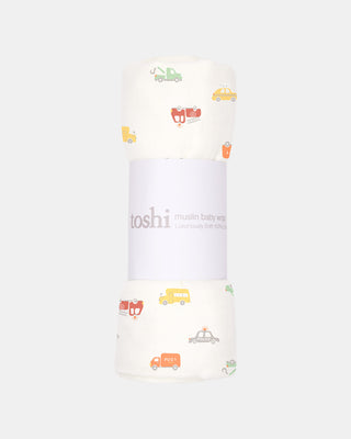 Toshi Wrap Muslin Working Wheels