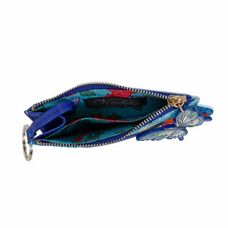 Vendula Greek Garden Zipper Card Coin Purse