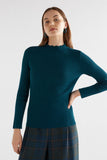 Elk Sweater Silka Teal Blue [sz:small/medium]