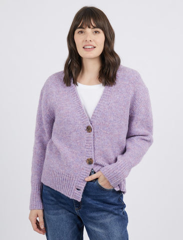 Foxwood Knit Baylee Lilac - Pink Poppies 