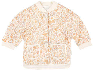 Toshi Baby Shacket Classic Honey - Pink Poppies