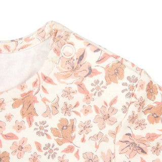 Toshi Knit Dress Ls Clas Honey - Pink Poppies