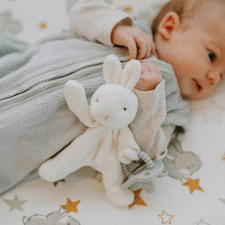 Bunnies By The Bay Bun Bun Bunny Twin Pack - Pink Poppies