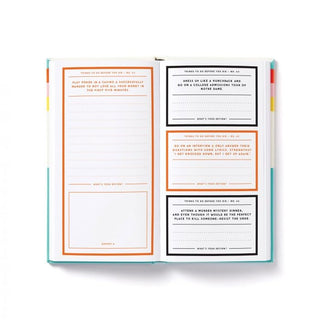 Journal Prompted Million Things Before You Die - Pink Poppies