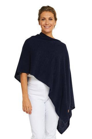 Classic Topper Cashmere Indigo