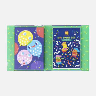 Tiger Tribe Dot Paint Set - Party Time - Pink Poppies