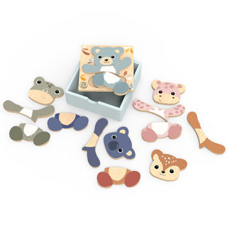 Speedy Monkey Mix & Match Puzzle