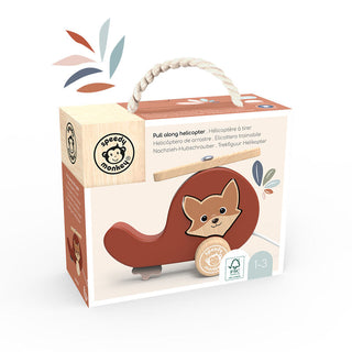 Speedy Monkey Pull Along Helicopter