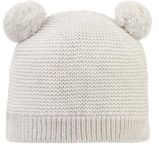 Toshi Organic Beanie Snowy Pebble - Pink Poppies