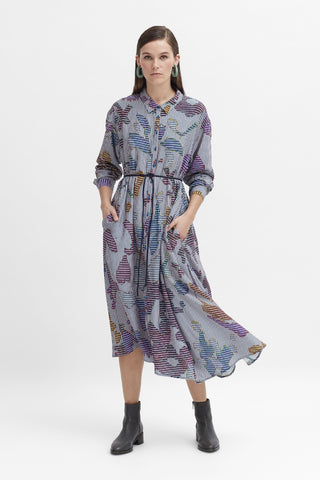 Elk Dress Sketsen Shirt Dress - Pink Poppies