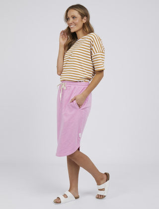 Elm Skirt Isla Sherbet Pink - Pink Poppies