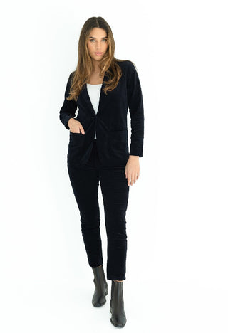 Humidity Jacket Blondie Indigo - Pink Poppies