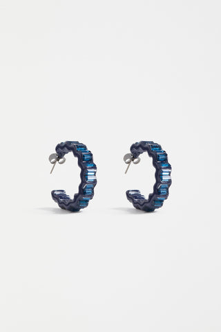 Elk Earrings Jolle Hoop - Bright Navy