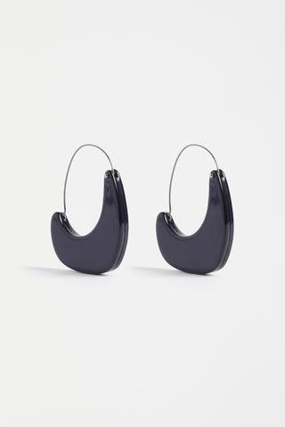Elk Earrings Neve - New Navy