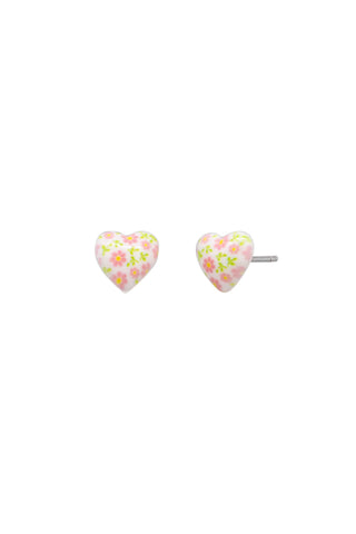 Tigertree Earrings Cora Pink Stud