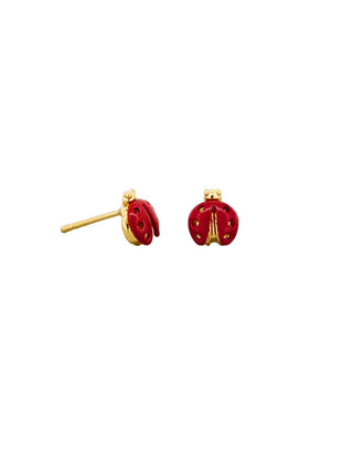 Tigertree Earrings Ladybird Red Stud