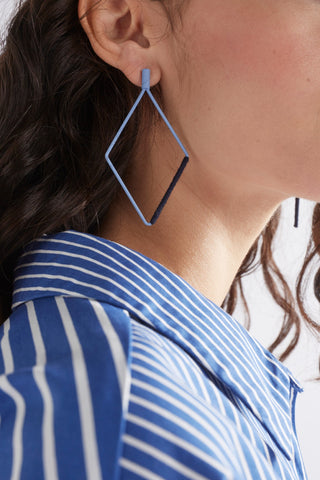 Elk Earrings Nett Drop - Pink Poppies