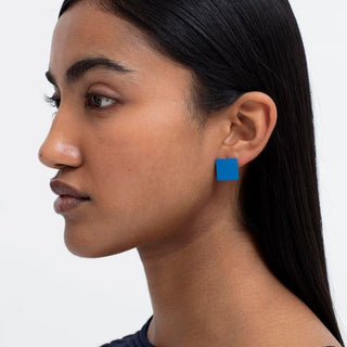 Elk Earrings Studs Gards Olivine - Pink Poppies