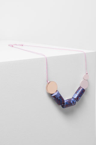 Elk Necklace Kers Paprika - Pink Poppies