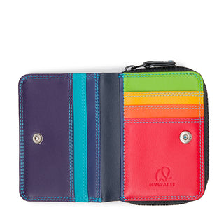 Mywalit Black Pace Small Wallet W/zip Around Purse