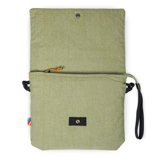 Mywalit Mylite Flap Crossbody - Khaki