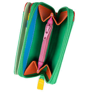 Mywalit Sicily Small Wallet W/zip Around Purse