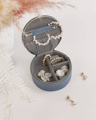 Louenhide Sisco Jewellery Box - Cloudy Blue
