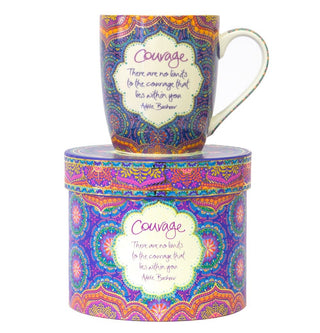 Intrinsic Mug Courage - Pink Poppies