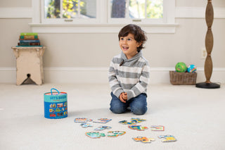 Croccreek Puzzle Lets Begin 2pc - Vehicles