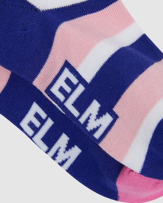 Elm Socks No Show 2pc - Ribbon