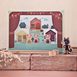 Lilliputiens 3 Little Pigs Magnetic Theatre