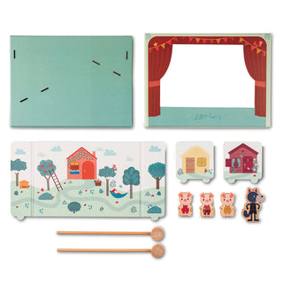 Lilliputiens 3 Little Pigs Magnetic Theatre