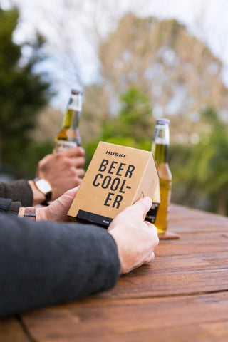 Huski Beer Cooler 2.0 - Brushed Stainless Steel