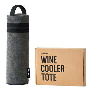 Huski Wine Cooler Tote - Charcoal Grey