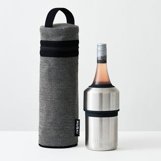 Huski Wine Cooler Tote - Charcoal Grey