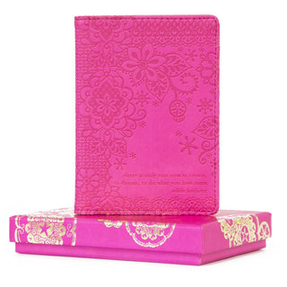 Intrinsic Passport Wallet Miami Pink - Pink Poppies
