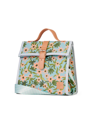 Somewhere Co Lunch Satchel - Seaflower