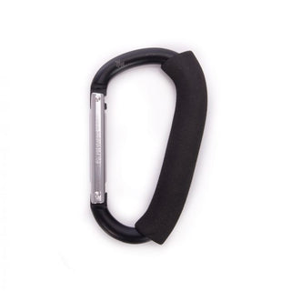 W&w Jumbo Carabiner Matte Black - Pink Poppies
