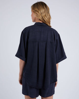 Elm Shirt Bliss Washed Navy [sz:size 10]